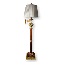 Handpainted Articulated Floor Lamp