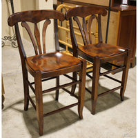 Nichols & Stone Pair of Counter Stools