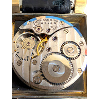 Mid-Century 21J Mechanical Manual-Wind Men's 14K GF Dress Watch