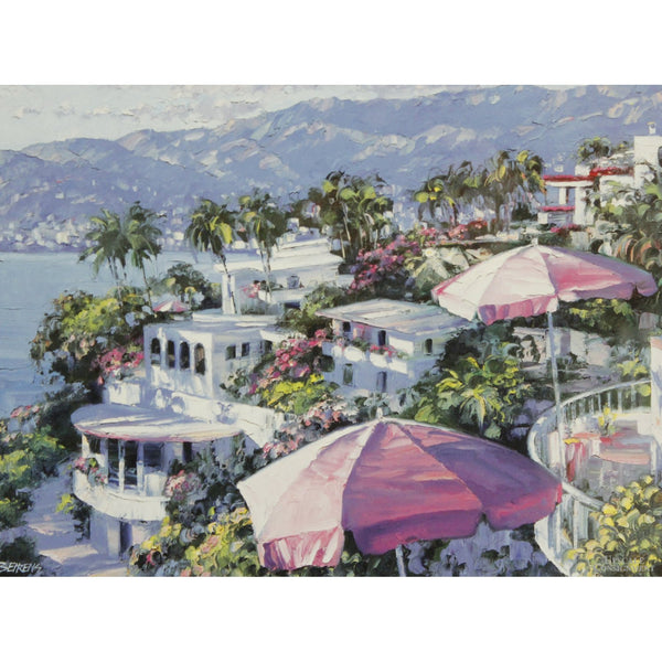 Framed Print "Hills of Acapulco" by Howard Behrens