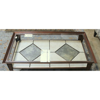 Ercol Furniture Glass Top Coffee Table w/Tile