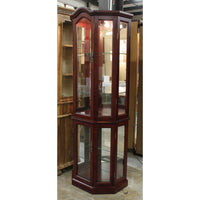 Cherrytone Curio Cabinet