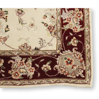 4' X 6' Wool & Silk Rug