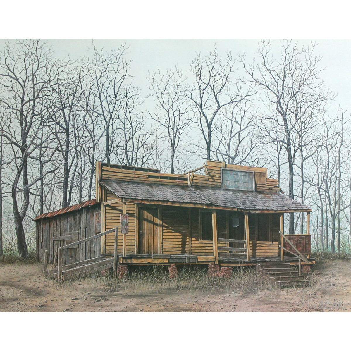 Limited Edition Print 'By-Passed' By Ward H. Nichols