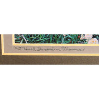 'Mt. Hood Draped in Flowers' Framed Limited Edition Print By Paul & Marilyn Peck