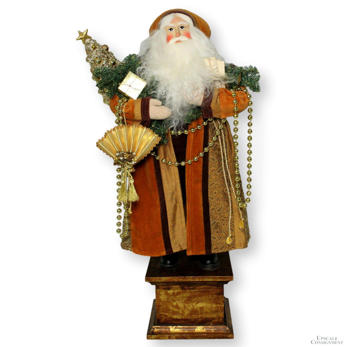 Lynn Haney 'The Glow of Christmas' 25'' Santa Figure