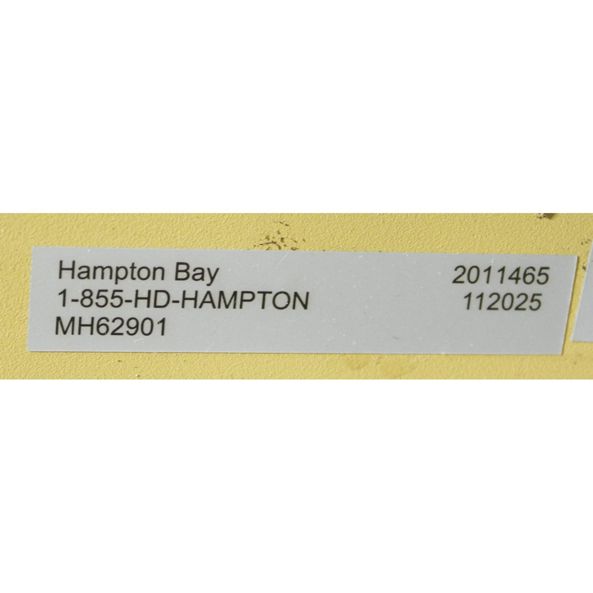 Hampton Bay 'Westhaven' Faux Stone Metal & Wicker Outdoor Table
