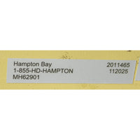 Hampton Bay 'Westhaven' Faux Stone Metal & Wicker Outdoor Table