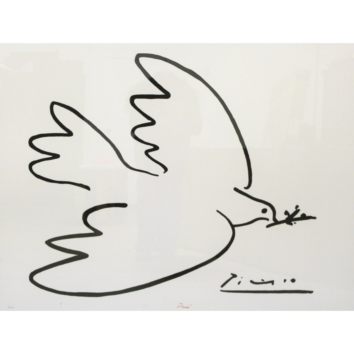 Gallery Framed Art Print 'Dove of Peace' By Pablo Picasso