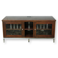 Ethan Allen Glass Door Media Console