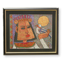 Artwork - Balinese - Person Holding a Bird