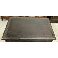 Rustic Black Cabinet Nightstand