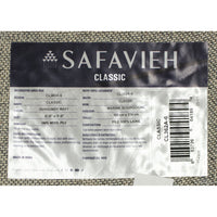 Safavieh 6' X 9' Burgundy & Navy Wool Area Rug