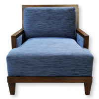 HBF 'Barbara Barry' Blue Lounge Chair