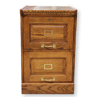 Winners Only 2 Drawer Oak File Cabinet