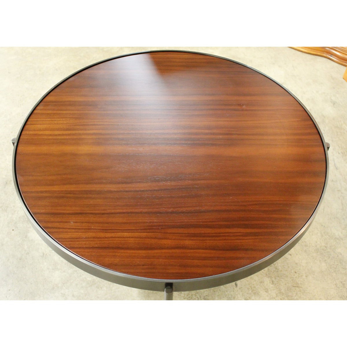 Mitchell Gold + Bob Williams Round Woodgrain Coffee Table