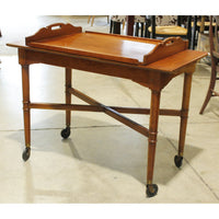 Leopold Stickley Colonial Style Serving Cart w/Tray