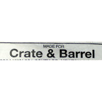 Crate & Barrel Blue Accent Chair