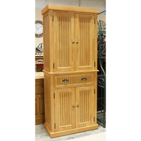 Flextseel 'Nantucket' 3 Section Oak Cabinet