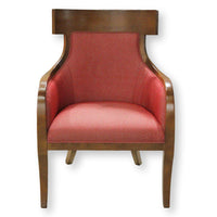 CR Laine Two-Tone Red Accent Chair