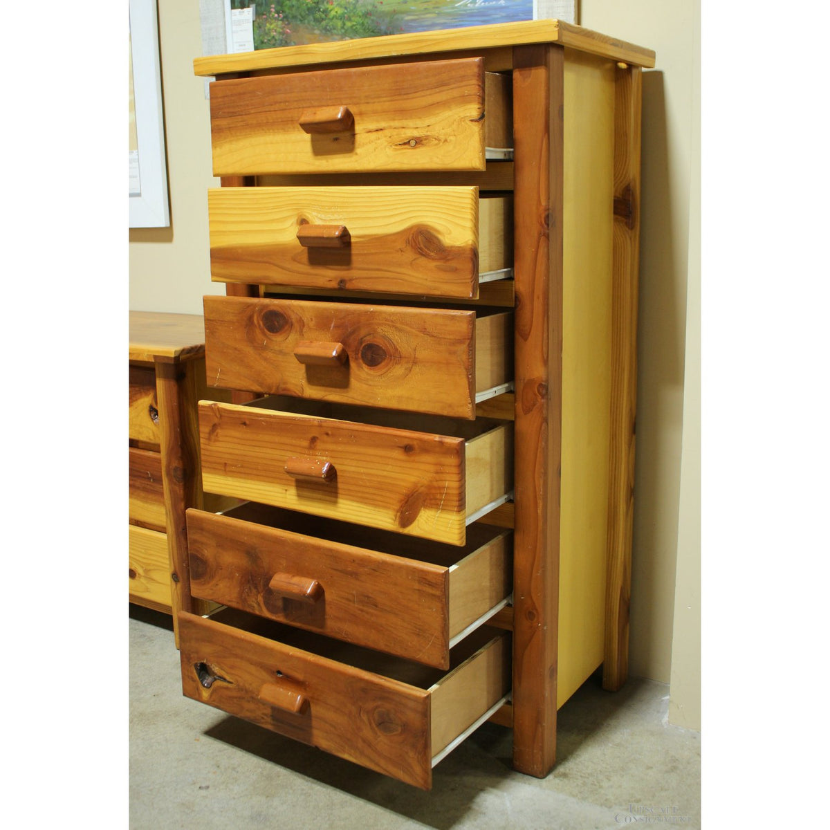 Redwood Chest of Drawers