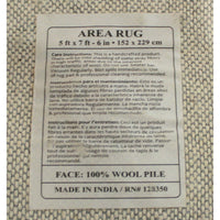 5' X7' 6'' Botanical Area Rug