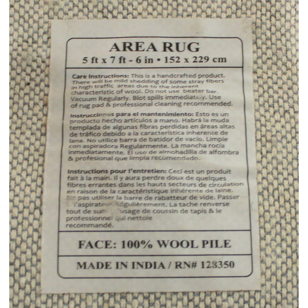 5' X7' 6'' Botanical Area Rug