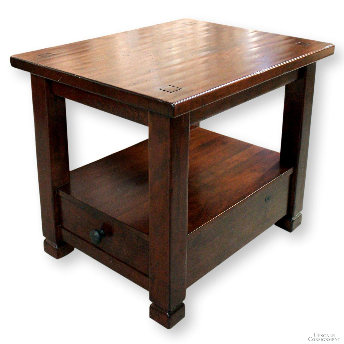 Nichols & Stone End Table w/Drawer