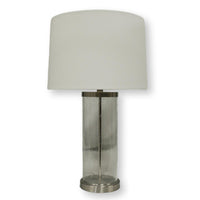 Seeded Glass Column Lamp