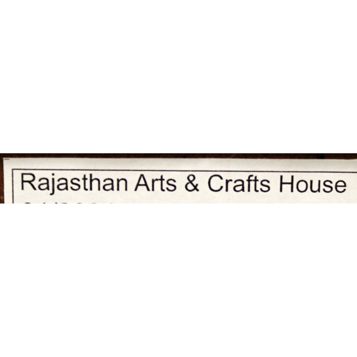 Rajasthan Arts & Crafts House Tropical Wood Nightstand
