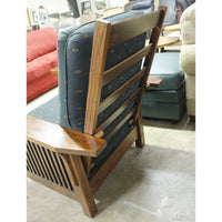 Mission Style Chair w/Peg Reclining Back