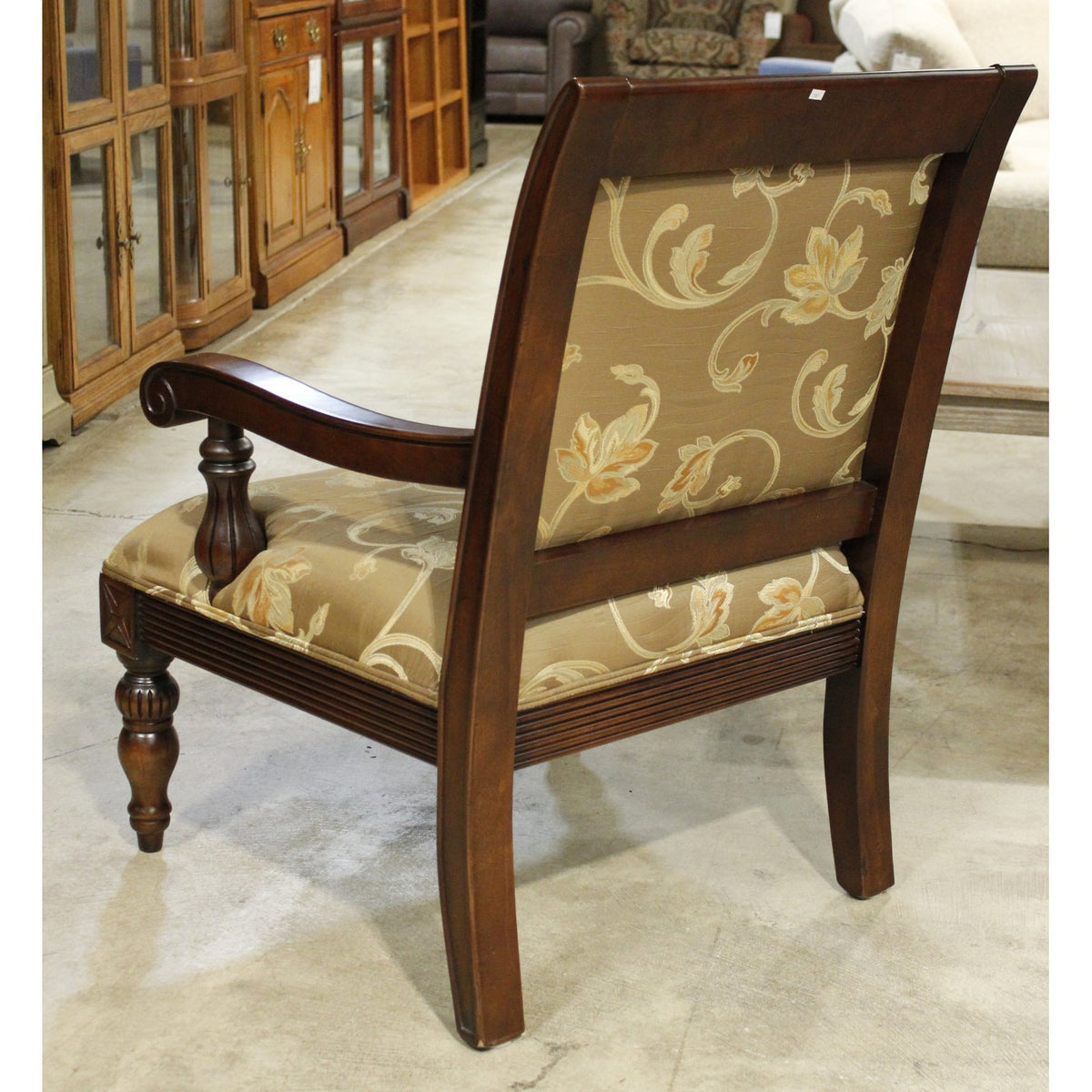 Mahogany Frame Armchair