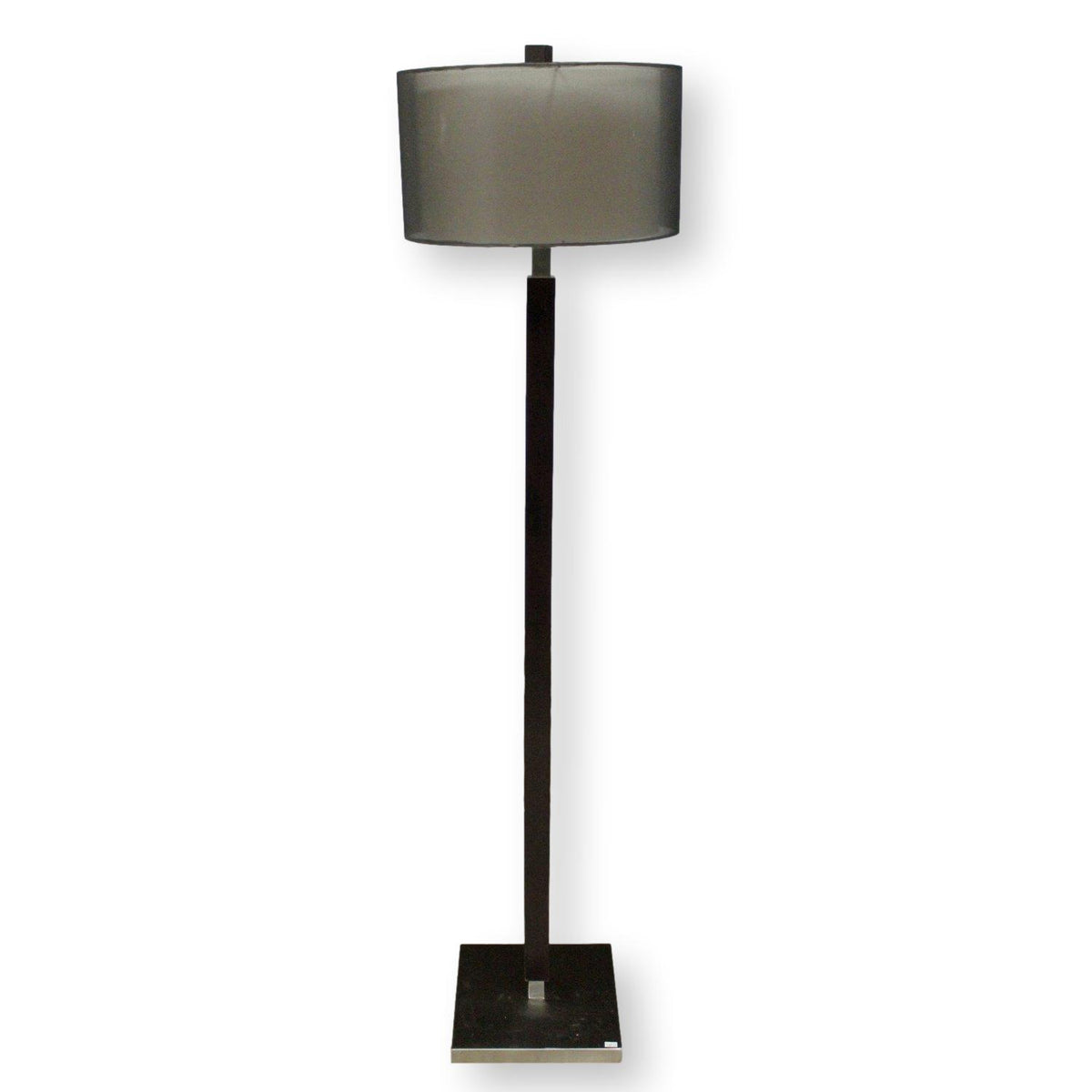 Wood & Steel Floor Lamp