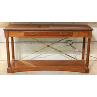 Ethan Allen Console Table w/Drawer