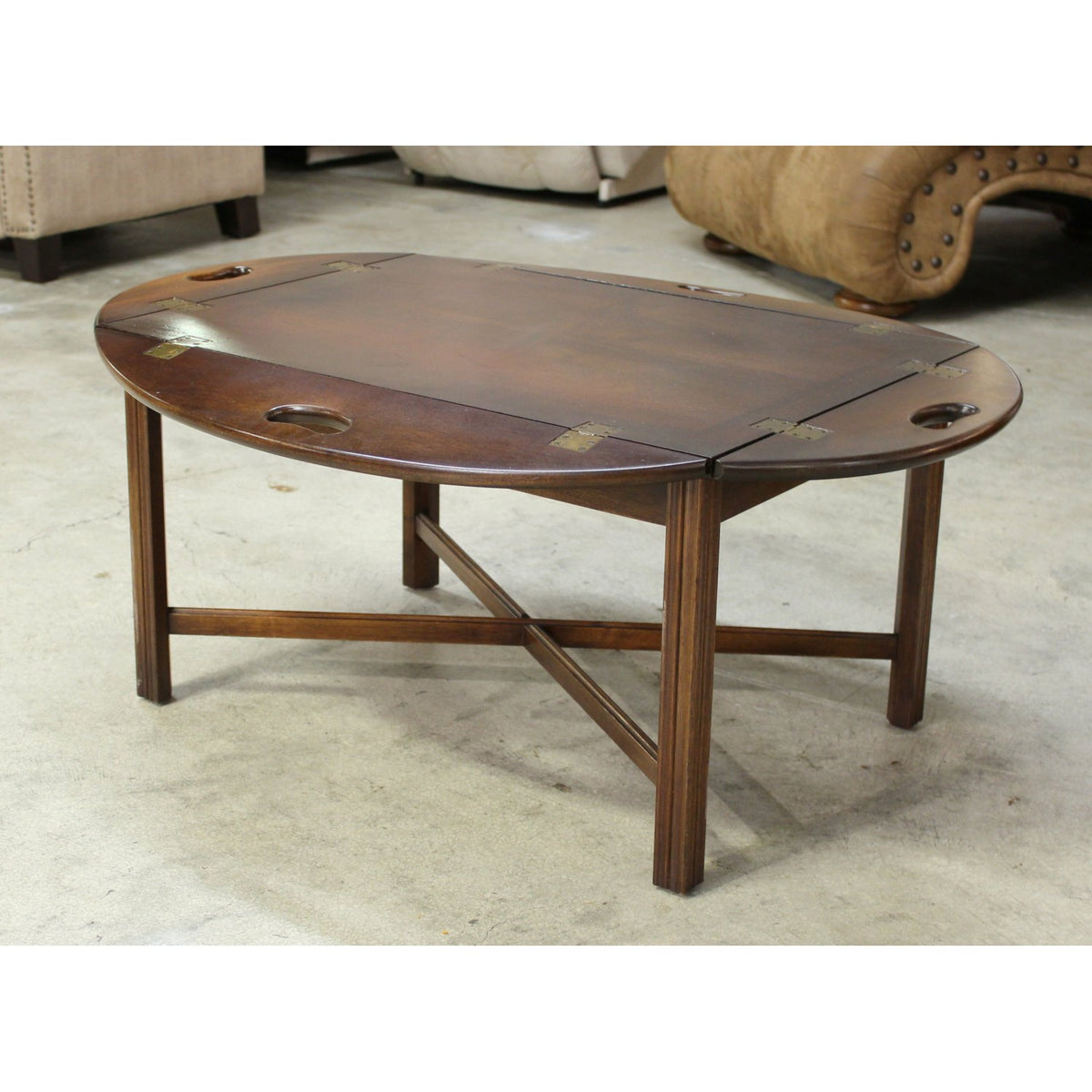 Mahogany Butler's Tray Coffee Table
