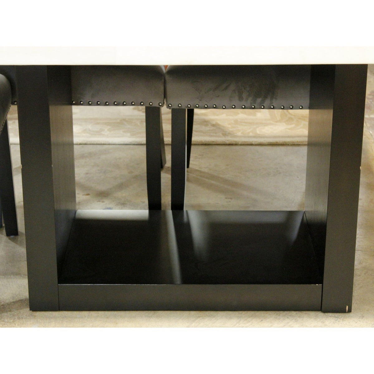 Marble Top Dining Table w/6 Chairs