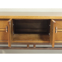 Stanley Furniture Inlaid Wood & Metal Sideboard