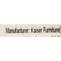 Kaiser Furniture White Task Chair