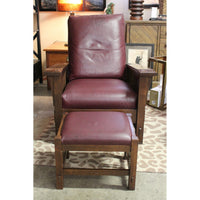 Stickley 'Morris' Chair w/Ottoman