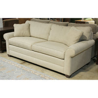Ethan Allen Cream 2-Tone Sofa