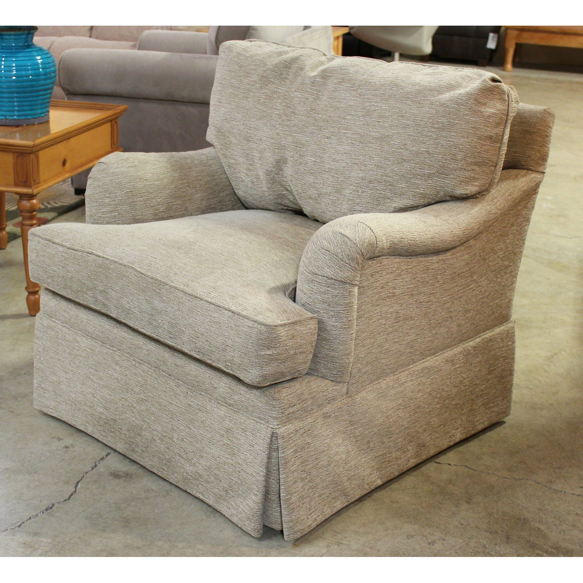 Henredon Tan Club Chair