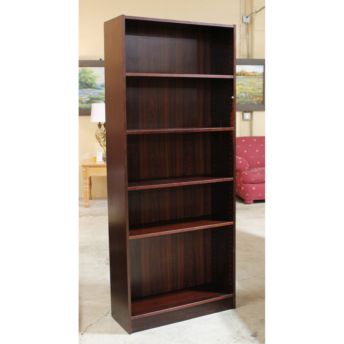 6' Rosewood Bookcase