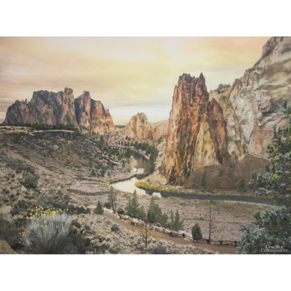 'Smith Rock Valley' Framed Limited Edition Print By Paul & Marilyn Peck