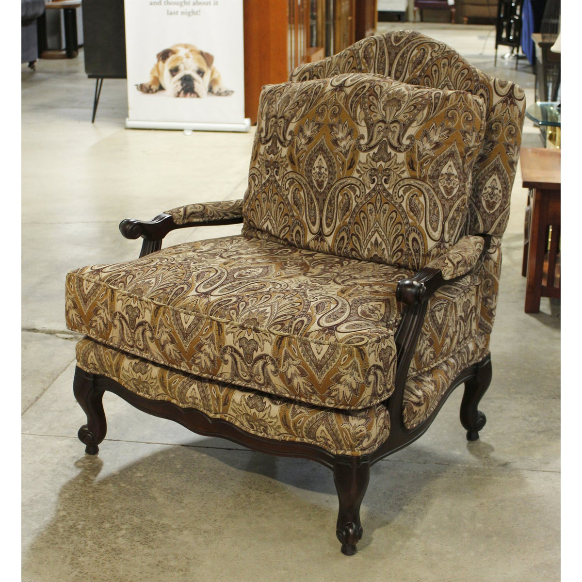 Fairfield Tapestry Bergere Chair