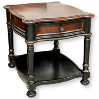 Hooker Furniture Two-Tone End Table w/Drawer