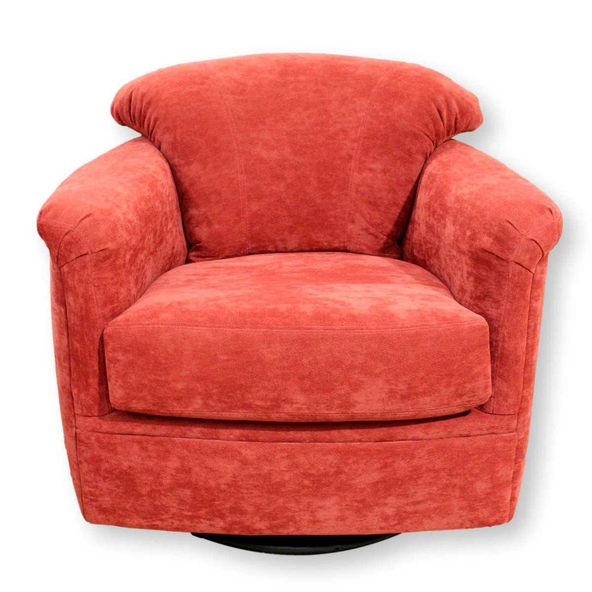 Flexsteel Cinnabar Red Swivel Glider Chair