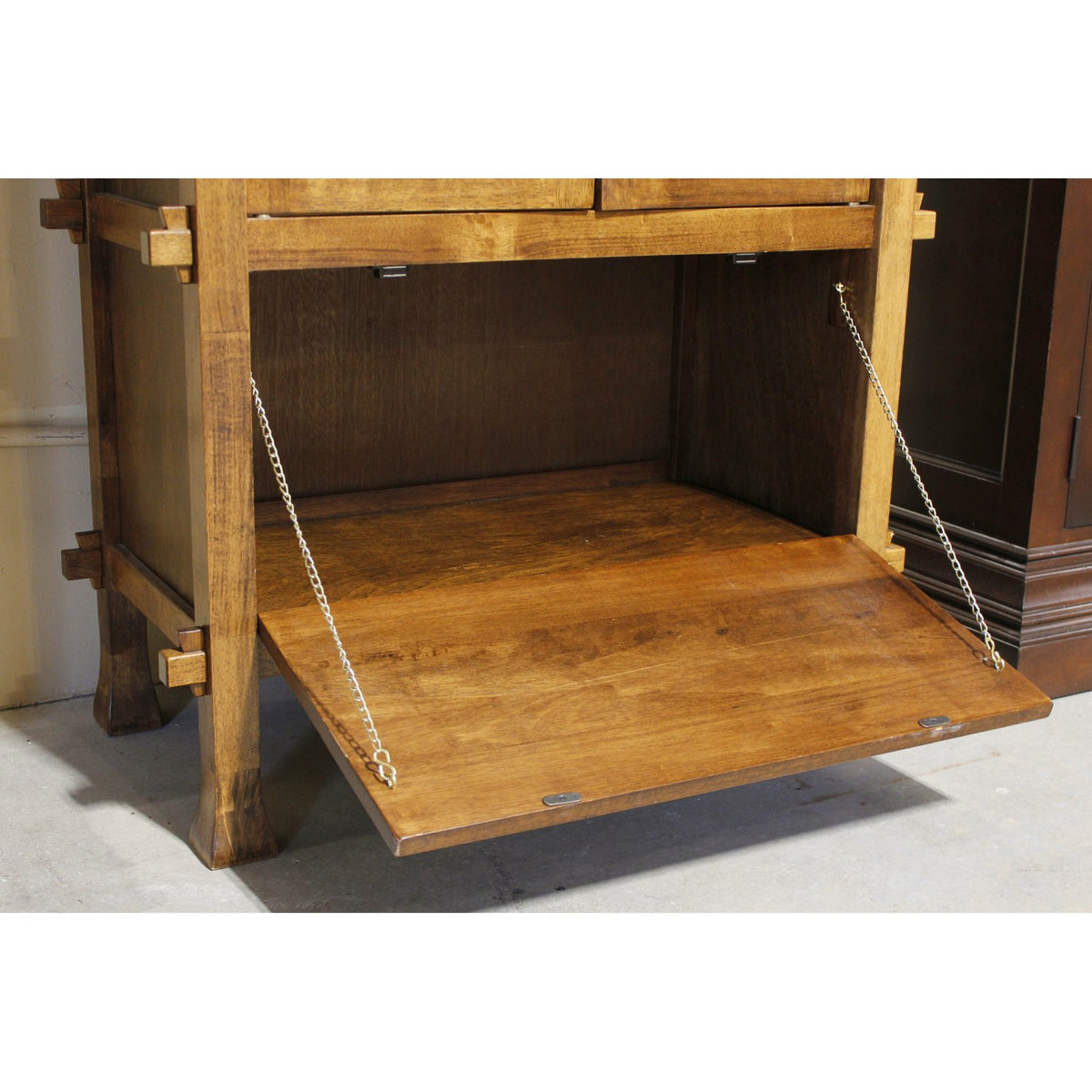 Indonesian Mahogany Wine Cabinet
