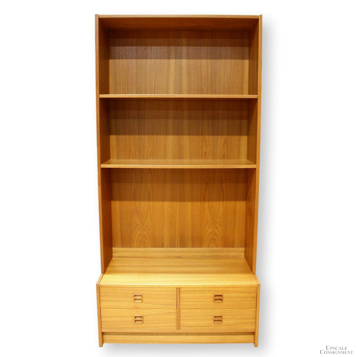 FM Furniture Danish Teak Bookshelf w/Drawers