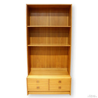 FM Furniture Danish Teak Bookshelf w/Drawers