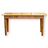 Zig Zag Console Table